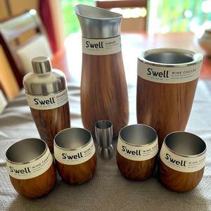 S'well Wine Carafe, Wine Chiller, Shaker Set and Wine Tumblers
